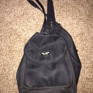 Kate Spade Backpack Purse Black